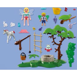 PLAYMOBIL 72215 - Feengarten mit Einhornfohlen - 1 Stk