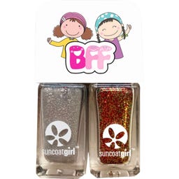 Suncoatgirl BFF Duo Glitter Dust Nail Polish Set - 1 set