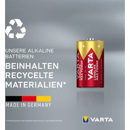 VARTA LONGLIFE Max Power D Blister 2 - 1 Pkg