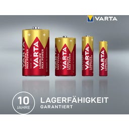 VARTA LONGLIFE Max Power D Blister 2 - 1 Pkg