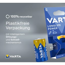 VARTA LONGLIFE Power C Blister 4 - 1 pack