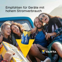 VARTA LONGLIFE Power D Blister 2 - 1 pack