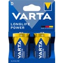 VARTA LONGLIFE Power D Blister 2 - 1 Pkg