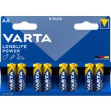 VARTA LONGLIFE Power AA Doppelblister 8