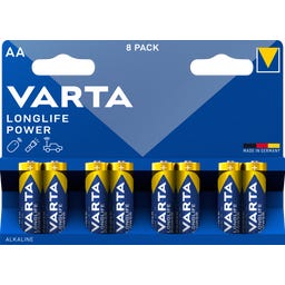 VARTA LONGLIFE Power AA Doppelblister 8 - 1 Pkg