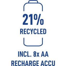 Eco Charger Multi Recycled 8x AA 56816 2100mAh - 1 pc