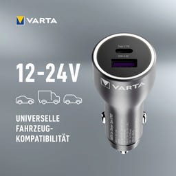 VARTA Car Charger - 1 pc