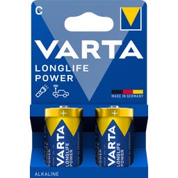 VARTA LONGLIFE Power C Blister 2 - 1 Pkg