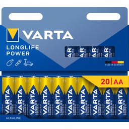 VARTA LONGLIFE Power AA Pack 20 - 1 Pkg