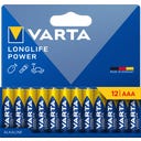 VARTA LONGLIFE Power AAA Pack 12 - 1 Förp.