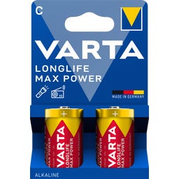 VARTA LONGLIFE Max Power C Blister 2 - 1 Pkg