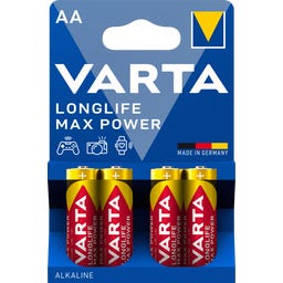 VARTA LONGLIFE Max Power AA Blister 4 - 1 Pkg