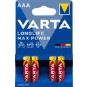 LONGLIFE Max Power AAA Blisterförpackning 4 - 1 Förp.