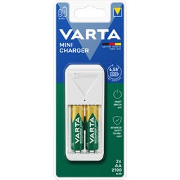 VARTA Mini Charger 2x AA 56706 2100mAh - 1 Stk