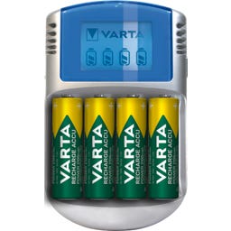 VARTA LCD Charger inkl. 4x5716 & 12V & USB