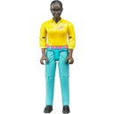 Bruder bworld - Donna con Pantaloni Turchesi - 1 pz.