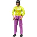 Bruder bworld - Donna con Pantaloni Viola - 1 pz.