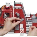 MACK Granite Feuerwehrleiterwagen mit Wasserpumpe und L+S Modul