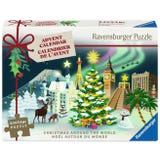 Puzzle-Adventskalender 24 Weihnachts-Puzzles