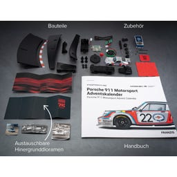 Porsche 911 Motorsport Adventskalender 1:43 - 1 Stk