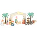 Small Foot Spielset Holzkrippe Weihnachtsgeschichte - 1 Stk