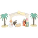 Small Foot Spielset Holzkrippe Weihnachtsgeschichte