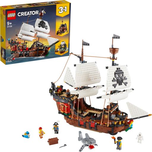 LEGO Creator - 31109 Pirate Ship - 1 item