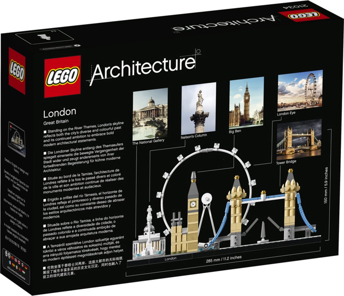 LEGO Architecture - 21034 Londres - 1 ud.