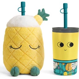 Isoleringsmugg Pip, Ananas-Fuzzie, 360 ml