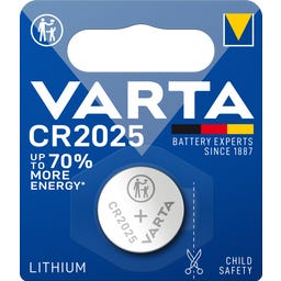 CR2025 LITHIUM Batteria a Bottone - 1 Pezzo - 1 pz.