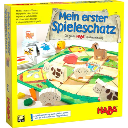 GERMAN - Mein erster Spieleschatz - Die große HABA-Spielesammlung - 1 item