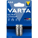 VARTA ULTRA LITHIUM Micro AAA - 2 Unidades - 1 uds.