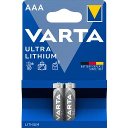 VARTA ULTRA LITHIUM Micro AAA - 2 Pezzi - 1 pz.