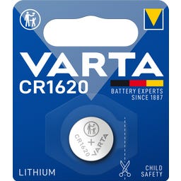 CR1620 LITHIUM Batteria a Bottone - 1 Pezzo - 1 pz.
