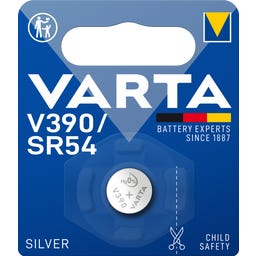 SILVER Batteria a Bottone V390/SR54 - 1 Pezzo - 1 pz.