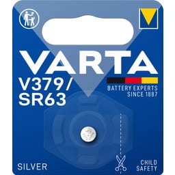 SILVER Batteria a Bottone V379/SR63 - 1 Pezzo - 1 pz.