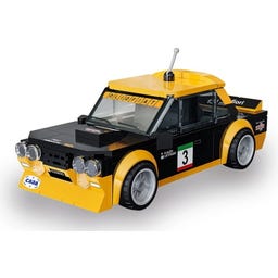 CaDA Fiat Abarth 131 1:24 schwarz Bricks - 1 Stk