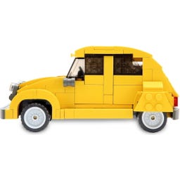 CaDA Citroën 2CV 1:24 gelb Bricks - 1 Stk