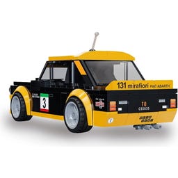 CaDA Fiat Abarth 131 1:24 schwarz Bricks - 1 Stk