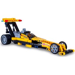 CaDA Drag Racing gelb 1:29 Bricks - 1 Stk