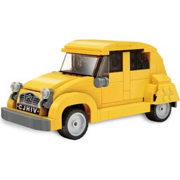 CaDA Citroën 2CV 1:24 gelb Bricks - 1 Stk