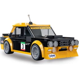 CaDA Fiat Abarth 131 1:24 schwarz Bricks - 1 Stk