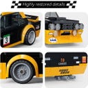 CaDA Fiat Abarth 131 1:24 schwarz Bricks - 1 Stk