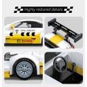 CaDA Opel Astra V8 Coupe 1:24 weiß Bricks - 1 Stk