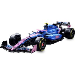 BWT Alpine Formula One™ Team A525 1:8 blau Bricks - 1 Stk