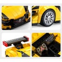 CaDA Renault Sport RS.01 1:24 gelb Bricks - 1 Stk