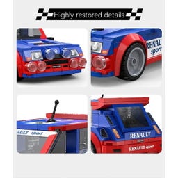 CaDA Renault 5 Maxi Turbo 1:24 Bricks - 1 Stk