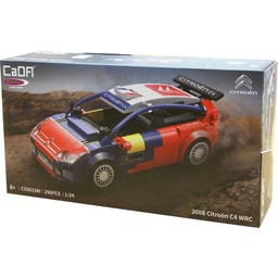 CaDA 2008 Citroën C4 WRC 1:24 Bricks - 1 Stk