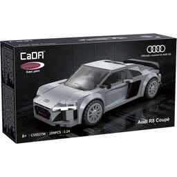 CaDA Audi R8 Coupé 1:24 grau Bricks - 1 Stk
