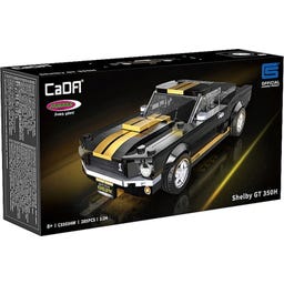CaDA Shelby GT 350 H 1:24 schwarz Bricks - 1 Stk